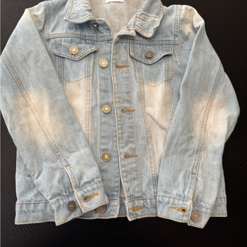 Lola + The Boys Light Blue Jean Jacket